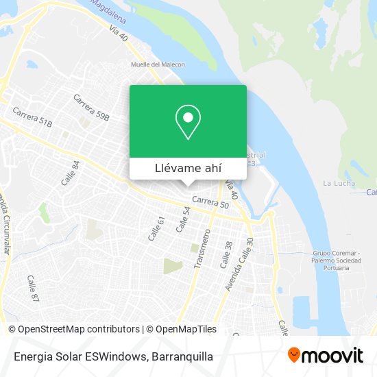 Mapa de Energia Solar ESWindows