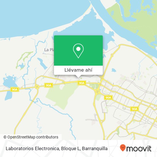 Mapa de Laboratorios Electronica, Bloque L