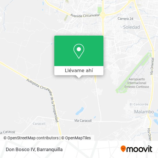 Mapa de Don Bosco IV