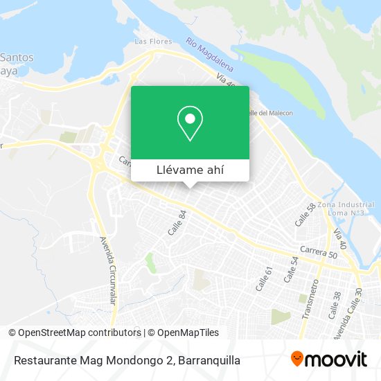 Mapa de Restaurante Mag Mondongo 2