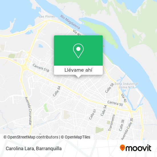 Mapa de Carolina Lara