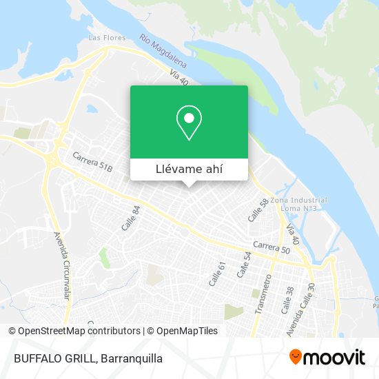 Mapa de BUFFALO GRILL