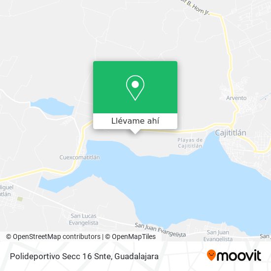 Mapa de Polideportivo Secc 16 Snte