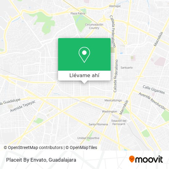 Mapa de Placeit By Envato