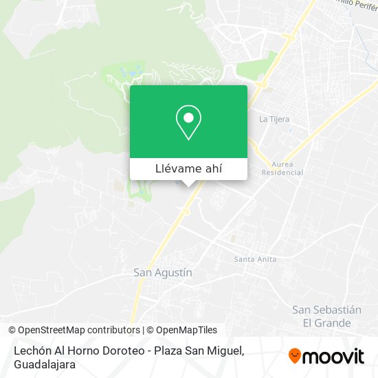 Mapa de Lechón Al Horno Doroteo - Plaza San Miguel