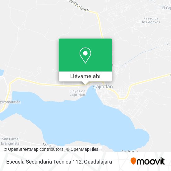 Mapa de Escuela Secundaria Tecnica 112