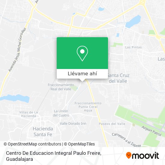 Mapa de Centro De Educacion Integral Paulo Freire