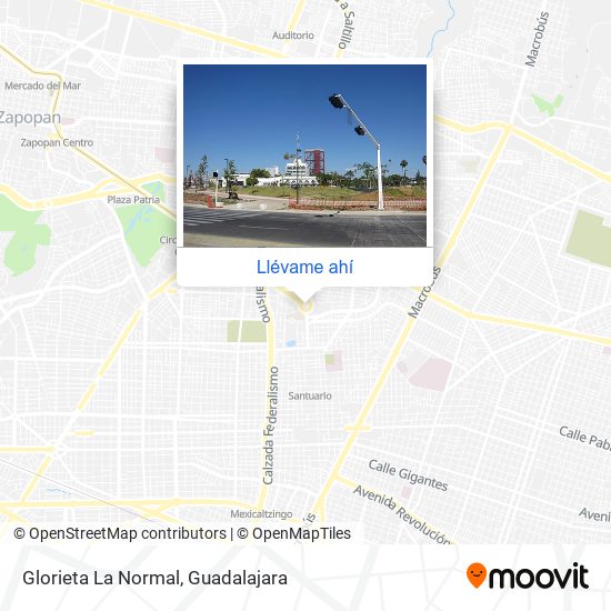 Mapa de Glorieta La Normal