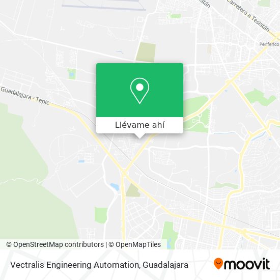 Mapa de Vectralis Engineering Automation