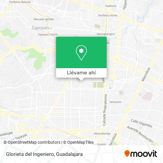 Mapa de Glorieta del Ingeniero