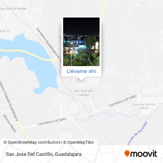 Mapa de San Jose Del Castillo