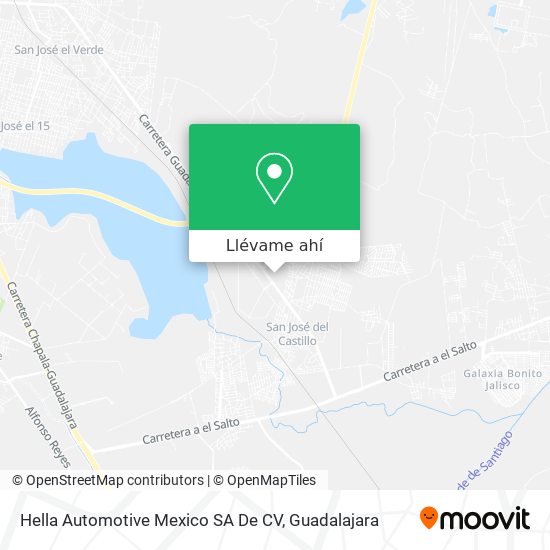 Mapa de Hella Automotive Mexico SA De CV