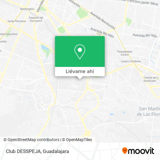 Mapa de Club DESSPEJA