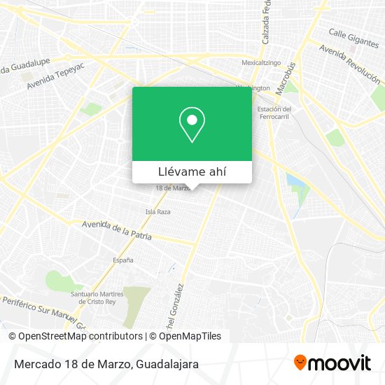 Mapa de Mercado 18 de Marzo