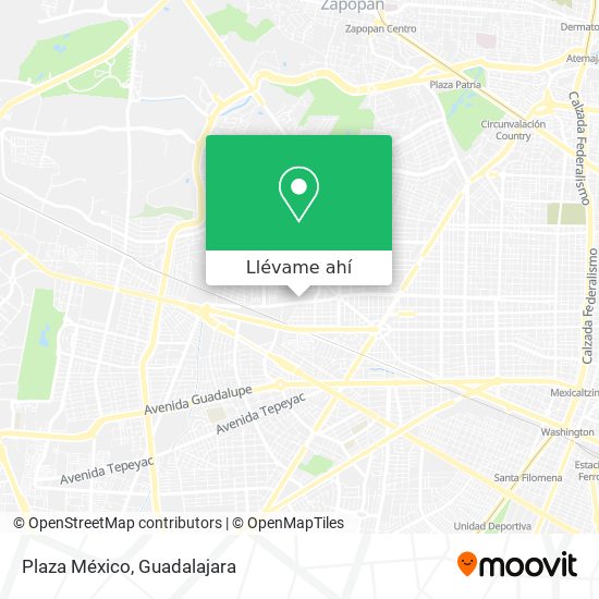 Mapa de Plaza México