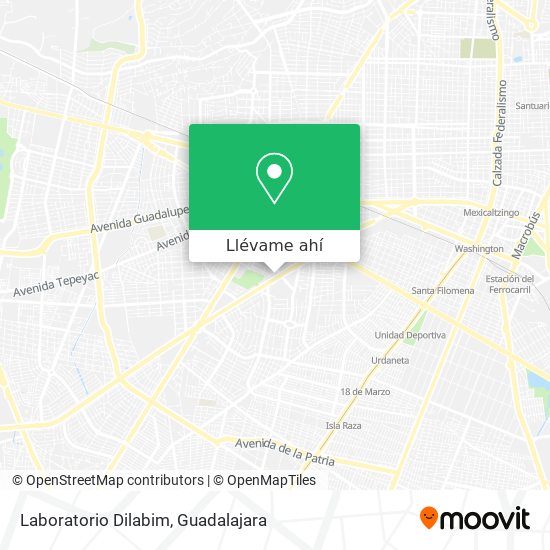 Mapa de Laboratorio Dilabim