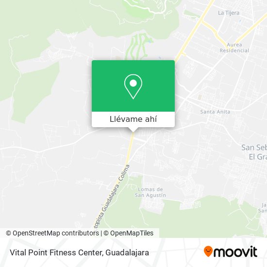 Mapa de Vital Point Fitness Center