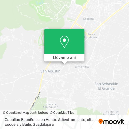 Mapa de Caballos Españoles en Venta: Adiestramiento, alta Escuela y Baile