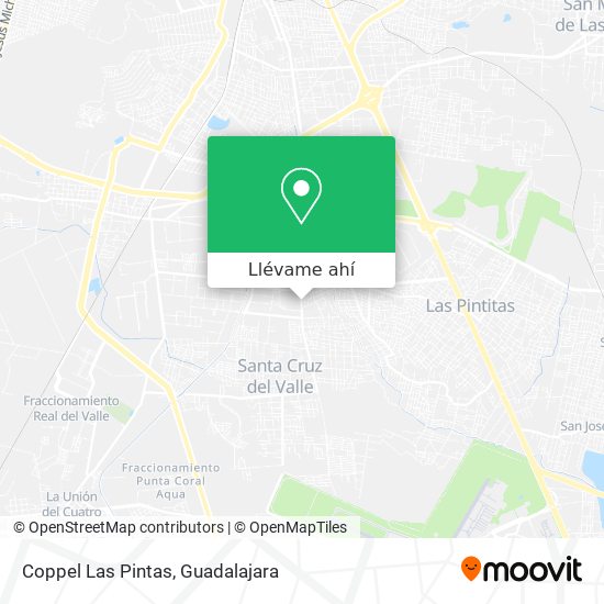 Mapa de Coppel Las Pintas