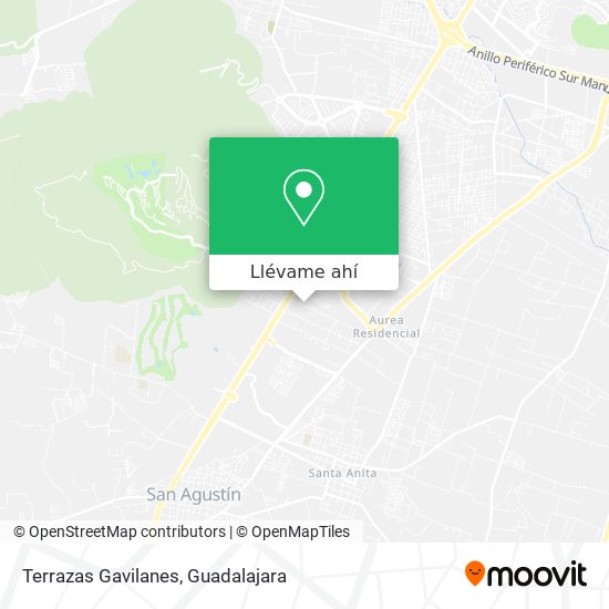 Mapa de Terrazas Gavilanes