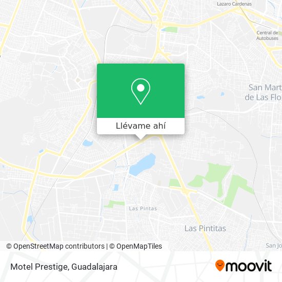 Mapa de Motel Prestige