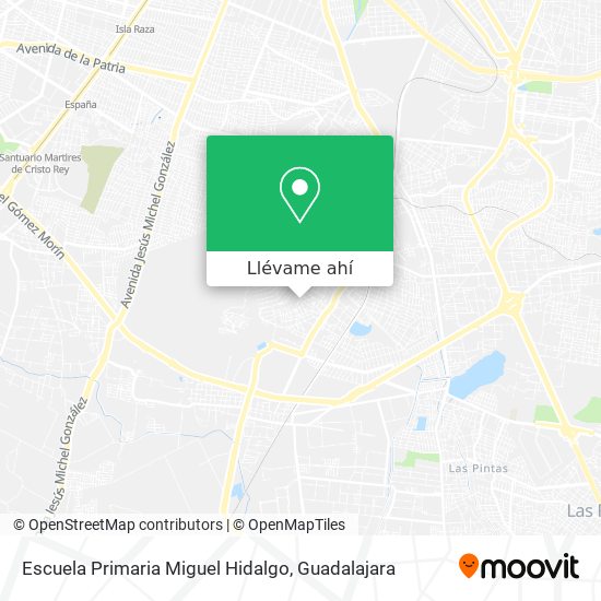 Mapa de Escuela Primaria Miguel Hidalgo