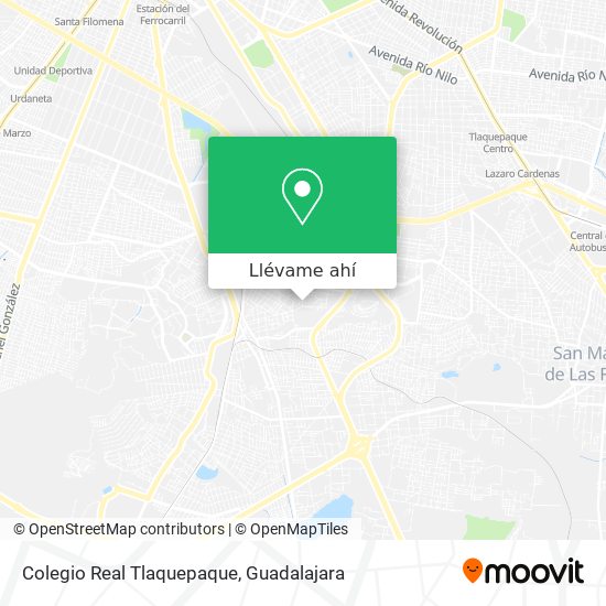 Mapa de Colegio Real Tlaquepaque