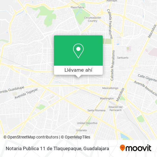 Mapa de Notaria Publica 11 de Tlaquepaque