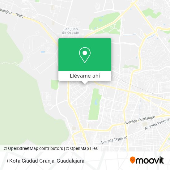 Mapa de +Kota Ciudad Granja