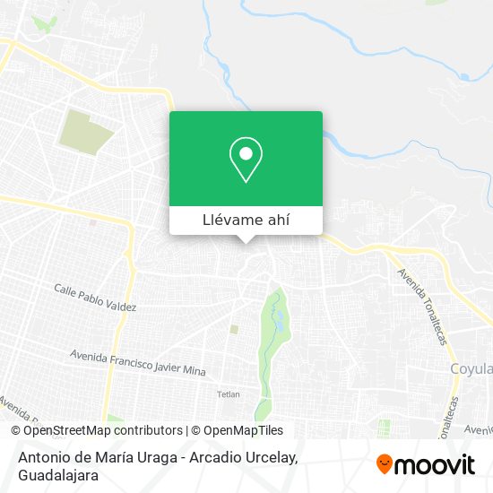 Mapa de Antonio de María Uraga - Arcadio Urcelay