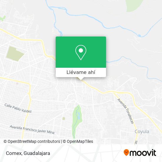 Cómo llegar a Comex en Ixtlahuacán del Río en Autobús?