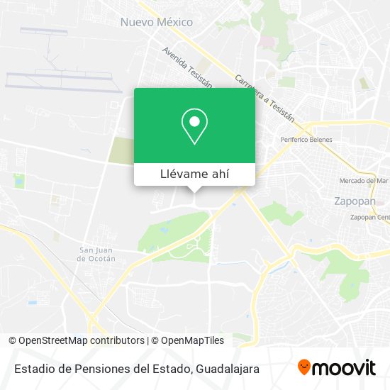 Mapa de Estadio de Pensiones del Estado