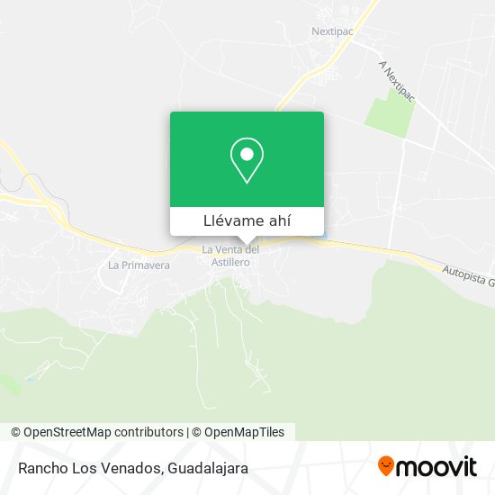 Mapa de Rancho Los Venados