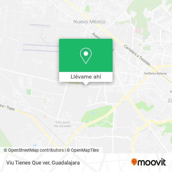 Mapa de Viu Tienes Que ver