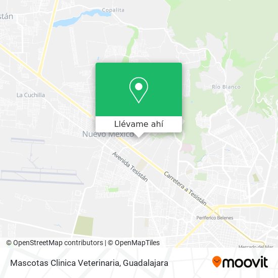 Mapa de Mascotas Clinica Veterinaria