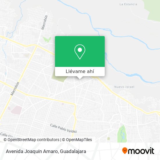Mapa de Avenida Joaquín Amaro
