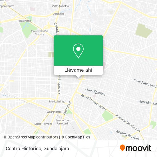 Mapa de Centro Histórico