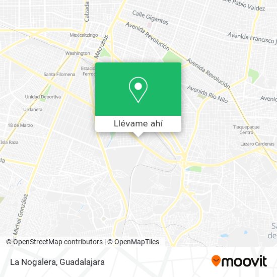 Cómo llegar a La Nogalera en Guadalajara en Autobús o Tren?