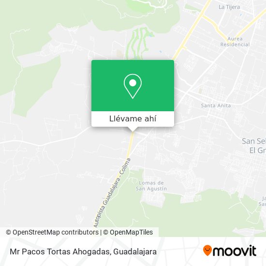 Mapa de Mr Pacos Tortas Ahogadas