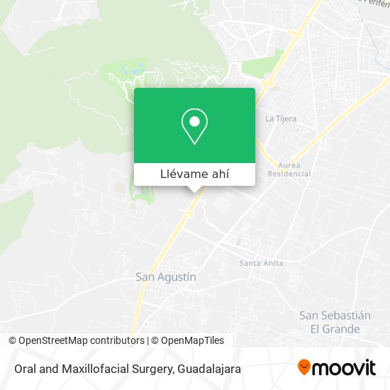Mapa de Oral and Maxillofacial Surgery