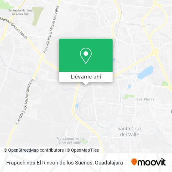 Cómo llegar a Frapuchinos El Rincon de los Sueños en Tlaquepaque en Autobús?