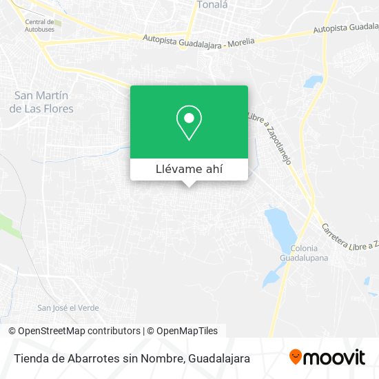 Mapa de Tienda de Abarrotes sin Nombre