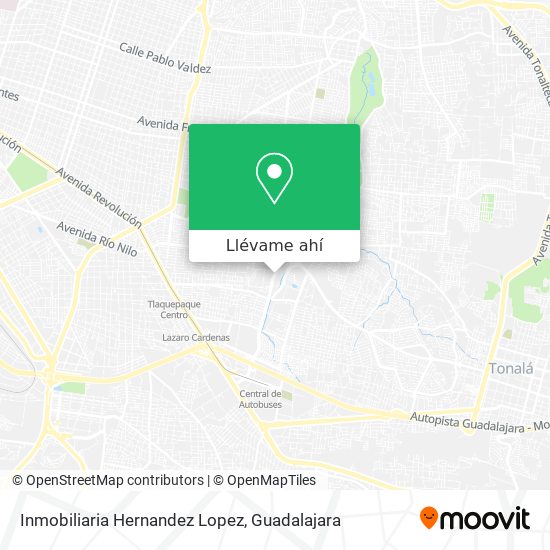 Mapa de Inmobiliaria Hernandez Lopez