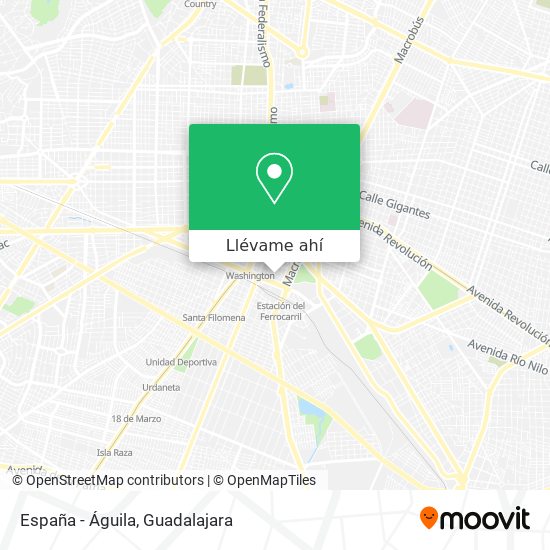 Cómo llegar a España - Águila en Guadalajara en Autobús o Tren?