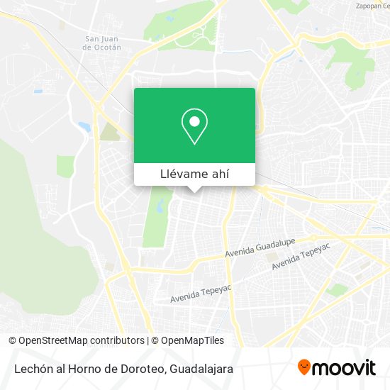 Mapa de Lechón al Horno de Doroteo