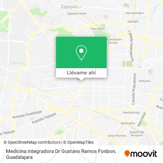 Mapa de Medicina Integradora Dr Gustavo Ramos Fonbon