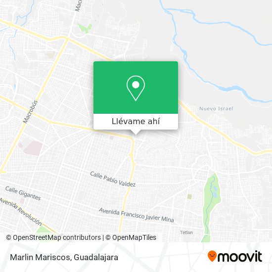 Cómo llegar a Marlin Mariscos en Guadalajara en Autobús o Tren?