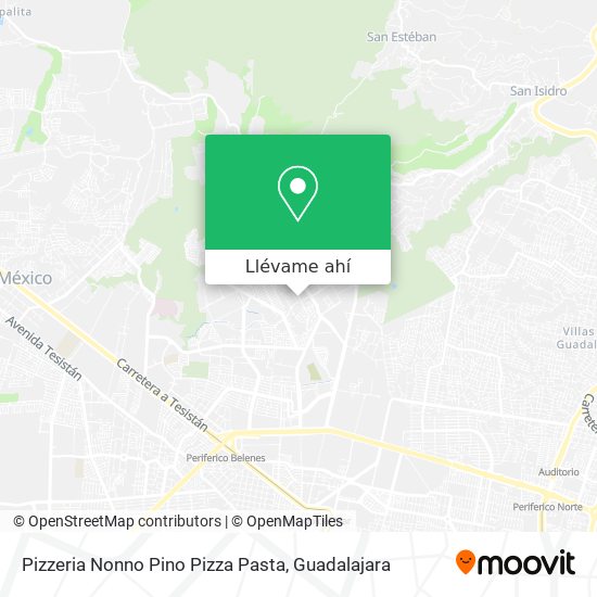 Mapa de Pizzeria Nonno Pino Pizza Pasta