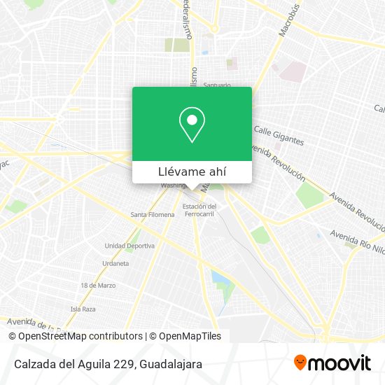 Cómo llegar a Calzada del Aguila 229 en Guadalajara en Autobús o Tren?