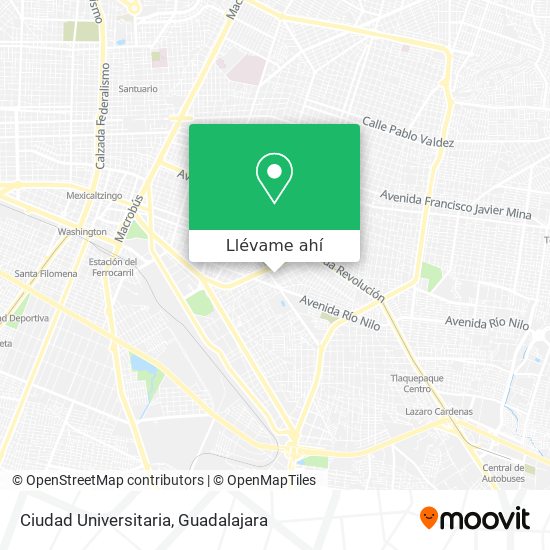 Mapa de Ciudad Universitaria